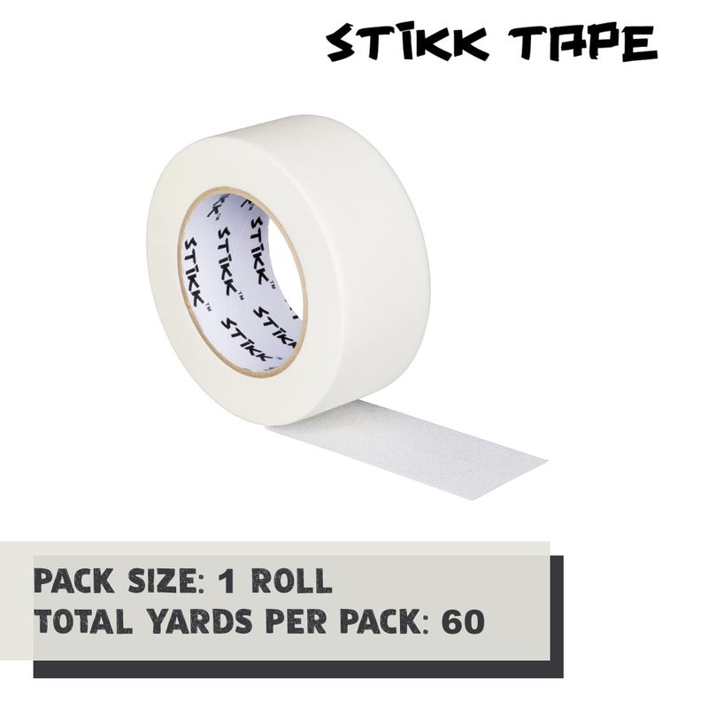 STIKK Painters Tape - 1pk White Painter Tape - 2 inch x 60 Yards - Paint Tape for Painting, Edges, Trim, Ceilings - Masking Tape for DIY Paint Projects - Residue-Free Painting Tape - Image 3